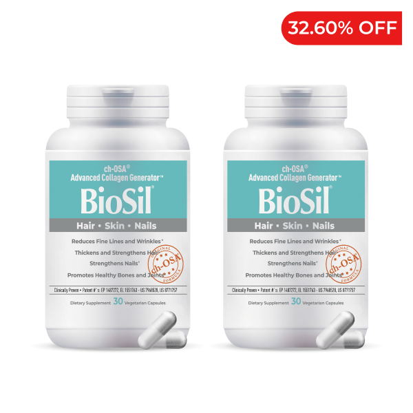 BioSil – Único Generador Avanzado de Colágeno con ch-OSA | 30 cápsulas